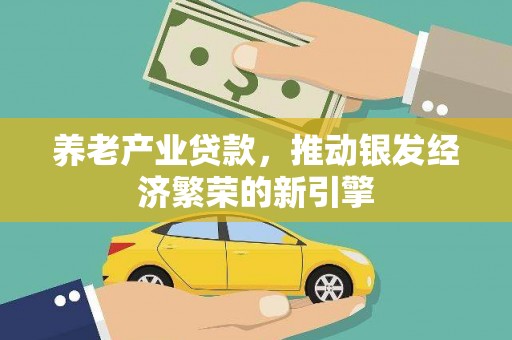 仁和养老产业贷款，推动银发经济繁荣的新引擎