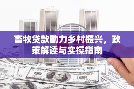 仁和畜牧贷款助力乡村振兴，政策解读与实操指南