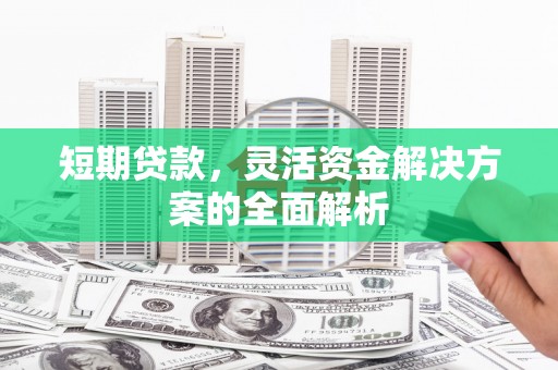 仁和短期贷款，灵活资金解决方案的全面解析