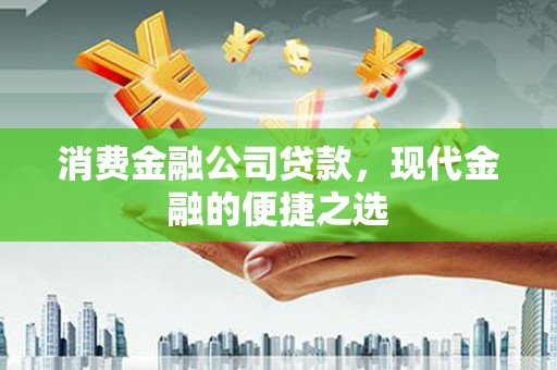 仁和消费金融公司贷款，现代金融的便捷之选