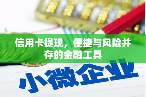 仁和信用卡提现，便捷与风险并存的金融工具