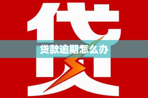 仁和贷款逾期怎么办